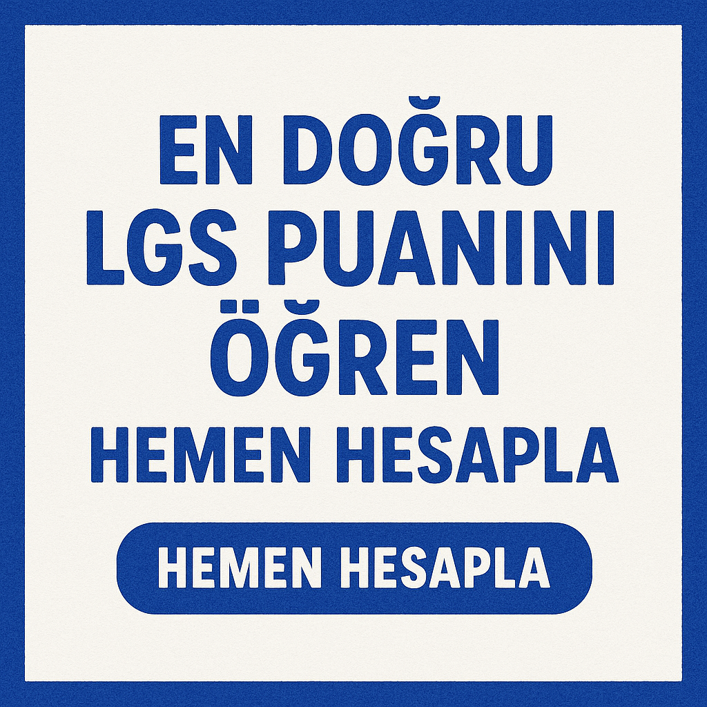 LGS HESAPLAMA